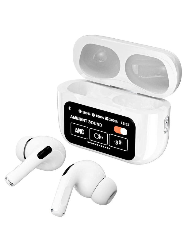 Smart Wireless Earbuds with Digital Display, Superior Sound and Smart Features WT-5
