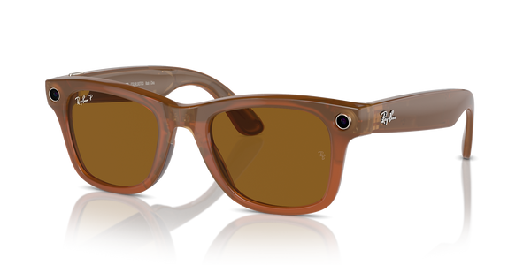 Ray-Ban | Meta RW4008 Wayfarer Beige/Brown L
