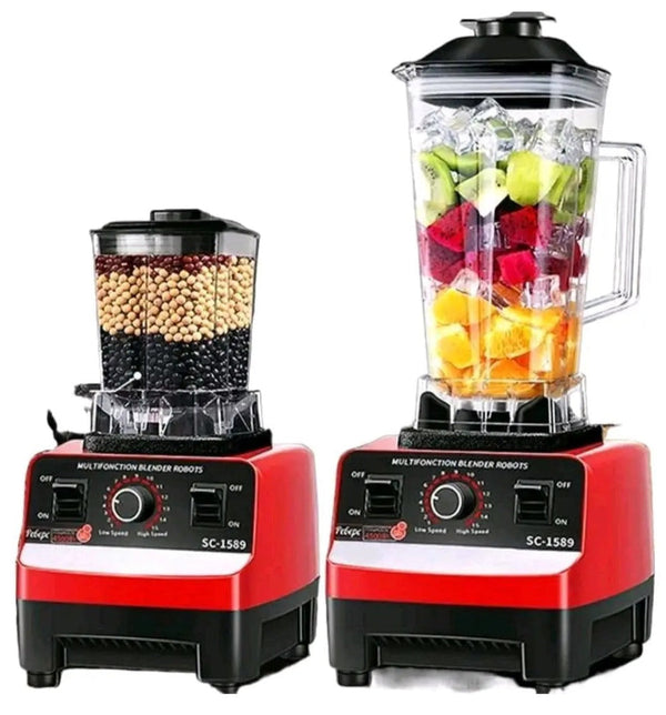 Unleash the Power 2 in 1 Amazing Silver Crest Blender & Grinder